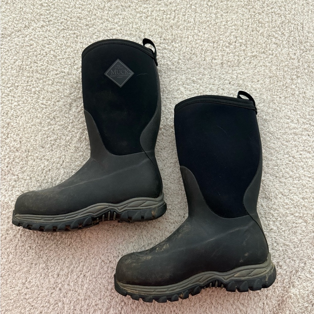 Muck Black Waterproof Boots